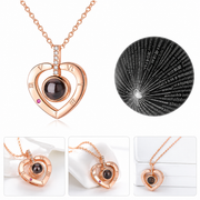 Collar Corazón · Te amo en 100 idiomas